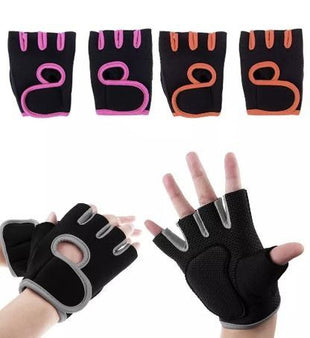 Guantes De Ciclismo Bicicleta, Corto, Medio Dedo Gym Fitness