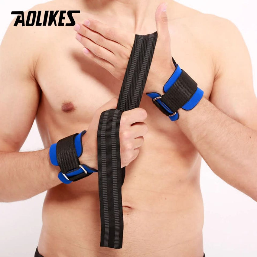 Correas De Levantamiento Pesas Muñeca Vendas Straps Crossfit