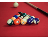 Set Juego Bolas De Mesa De Billar Pool X16 Standard De Lujo