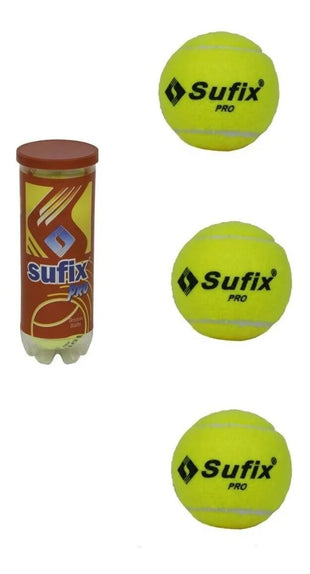 Pelotas Tarro De Tenis Pack 3 Unidades Sufix Pro