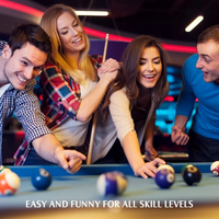 Set Juego Bolas De Mesa De Billar Pool X16 Standard De Lujo