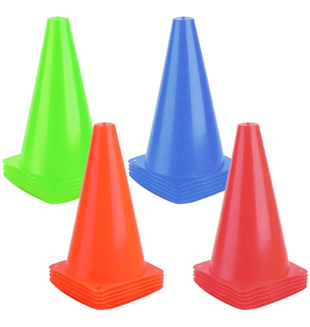 Conos De Entrenamiento Tráfico De Plástico Multicolor 30cm