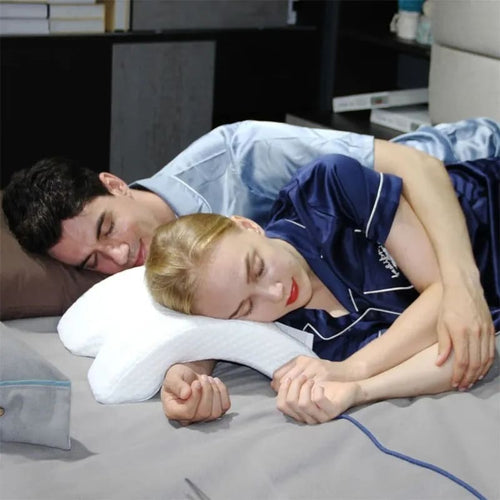 Almohada Memory De Rebote Lento Espalda Mano Cuello