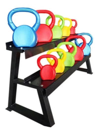 Pesa Rusa Kettlebell Con Recubrimiento De Vinilo 4kg Crossfit