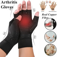Guantes Compresión Cobre Túnel Carpiano Calma Dolor Artritis