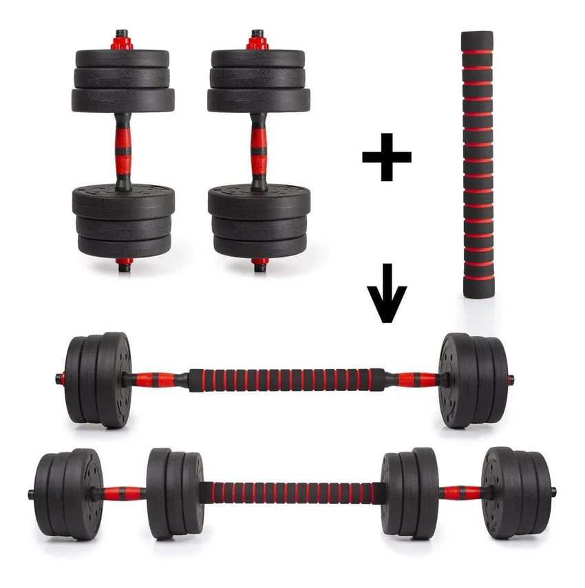 Dumbbells Pesas Goma Dumbbell Pesas De Goma Kit De 75kg Mancuernas