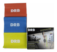 Set De 3 Bandas Elásticas De Ejercicios Multifuerzas Drb