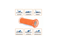 Rodillo Goma Eva 45cm Para Yoga, Pilates, Fitness Masajeador Liso