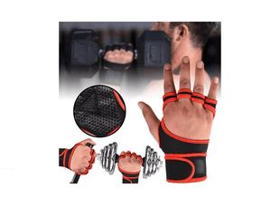 Guantes Calleras Protectoras Manos Levantamiento Pesas Barra