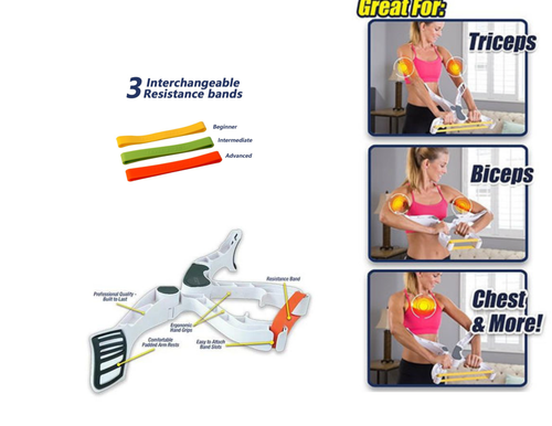 Ejercitador Para Manguito Rotador Biceps Triceps Y Hombro