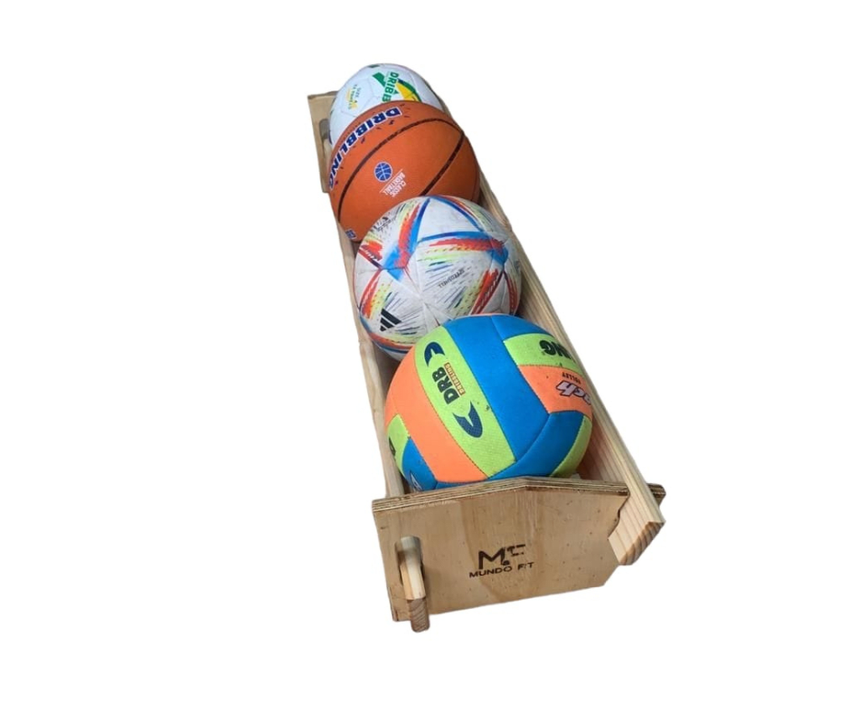 Estante Organizador Para 4 Balones Basketball Futbol Voley