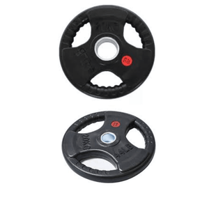Disco Olímpico De 20kg Con Agarres Para Sentadillas Y Barra