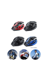 Casco Regulable Probike Usa Con Luz Trasera Bicicleta Mtb