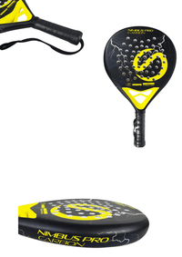 Paleta De Pádel 38mm Nimbus Pro 100% Fibra De Carbono
