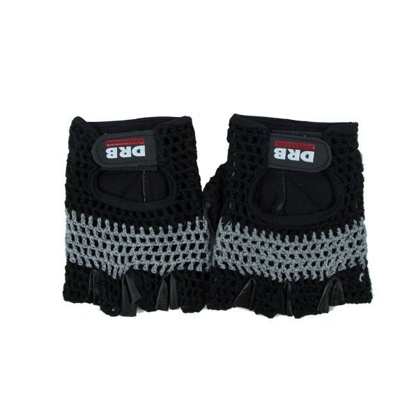 Guantes Gimnasio De Cuero Con Muñequera Tejido Crossfit Gym