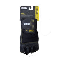 Guantes King Drb Cuero Con Muñequera Para Pesa Gym Crossfit
