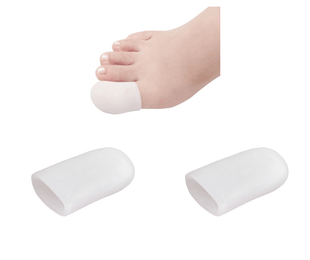 Par De Protector Dedo Pulgar Dedal Para Pie Gel Suave