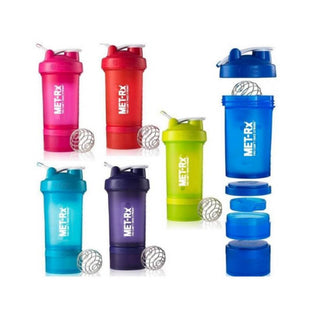 Shaker Botella Termo Mezclador De Proteinas Gym Met-r 500ml