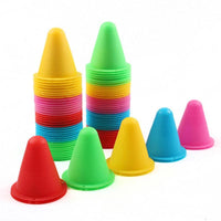 Set 12 Mini Conos Multicolor 9cm Para Agilidad Coordinación
