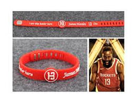 Pulseras Silicona De Estrellas De La Nba Ajustables