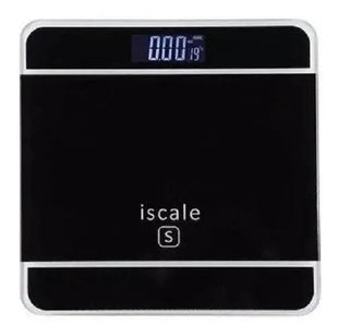 Bascula Balanza Pesa Baño Vidrio Templado Digital Iscale S