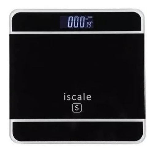 Bascula Balanza Pesa Baño Vidrio Templado Digital Iscale S
