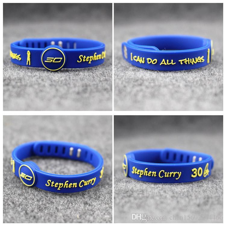 Pulseras Silicona De Estrellas De La Nba Ajustables