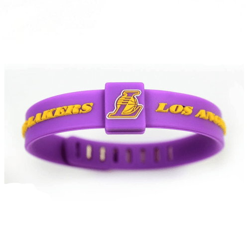 Pulseras Silicona Equipos Favoritos De La Nba Ajustables