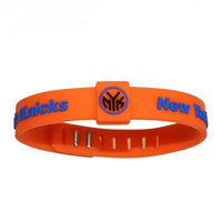 Pulseras Silicona Equipos Favoritos De La Nba Ajustables
