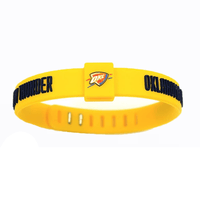 Pulseras Silicona Equipos Favoritos De La Nba Ajustables