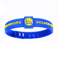 Pulseras Silicona Equipos Favoritos De La Nba Ajustables