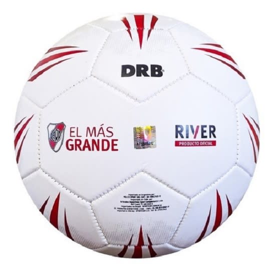 Balón De Fútbol Rver Oficial N°5 Pelota Certificado Original