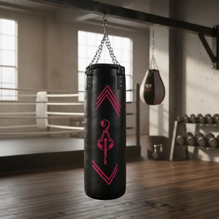 Saco De Boxeo Ufc, 120cm De Boxeo Con Relleno Scorpux Pro