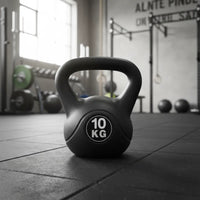 Mancuerna- Pesa Rusa- Kettlebell De Goma 10kg Crossfit Gym