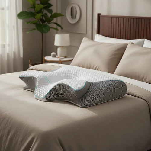 Almohada Cervical Memory De Espuma Viscoelástica