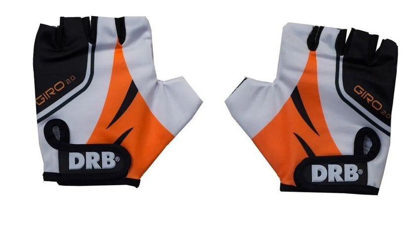 Par Guantes Drb Giro 2.0 Con Gel Ciclismo Niño Fitness Gym