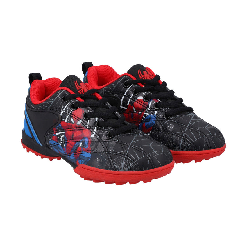 Zapatos Zapatillas Futsal Futbolito Negro Spider-man Marvel